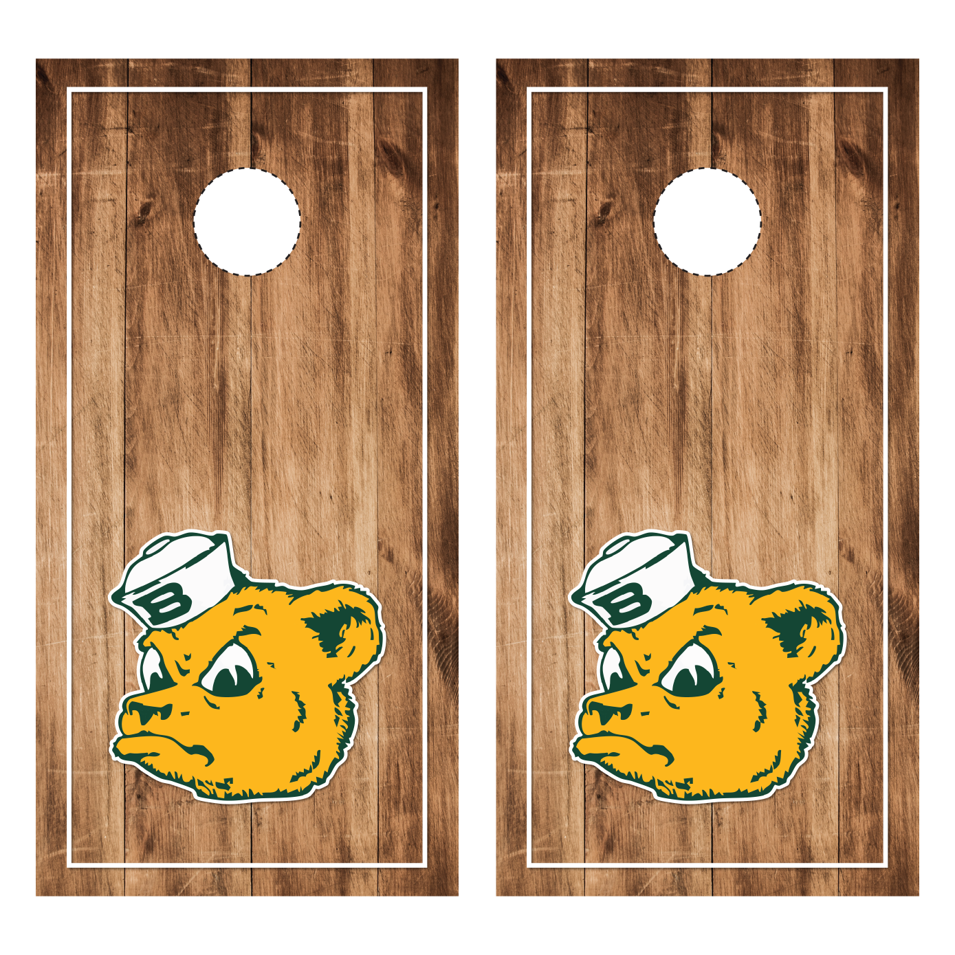Baylor Bears Cornhole Wraps