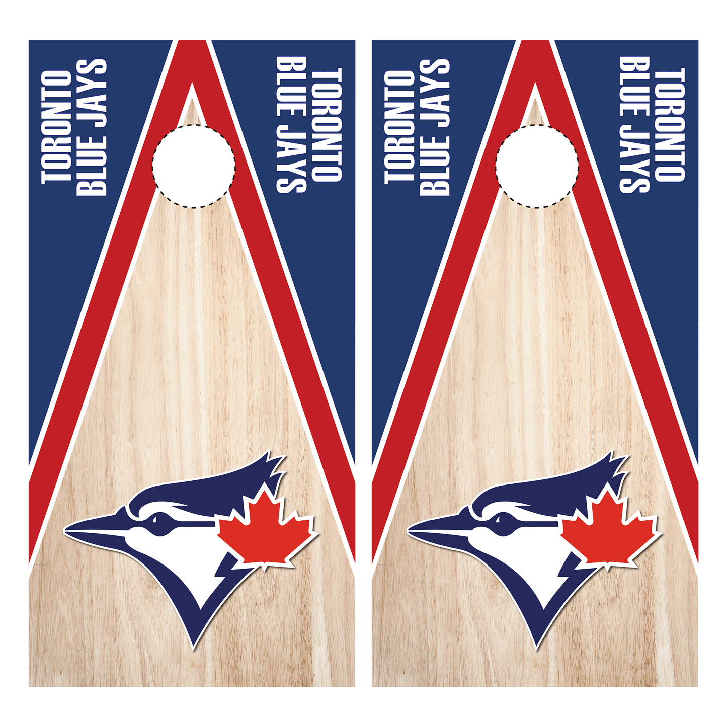 Toronto Blue Jays Cornhole Wrap