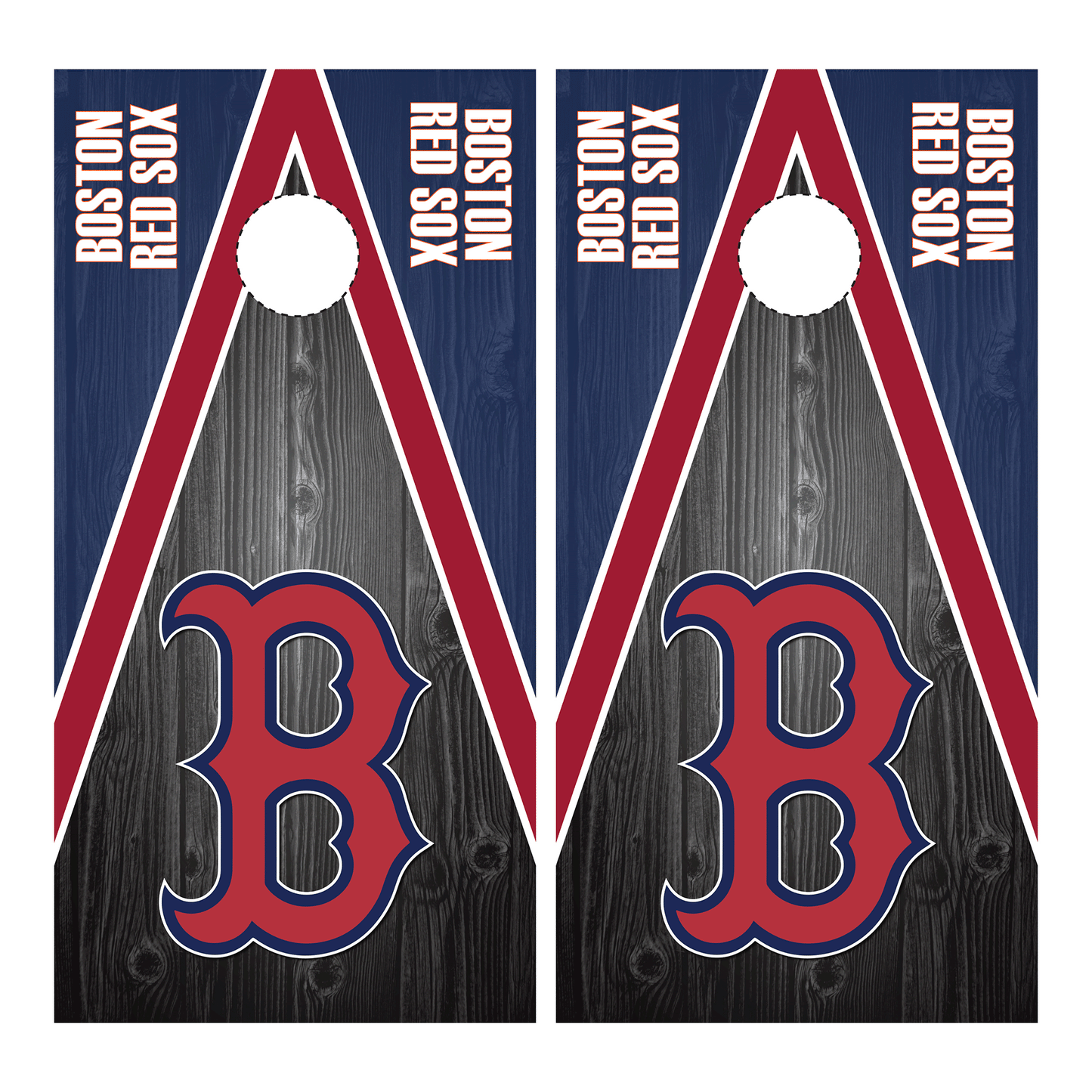 Boston Red Sox Cornhole Wrap