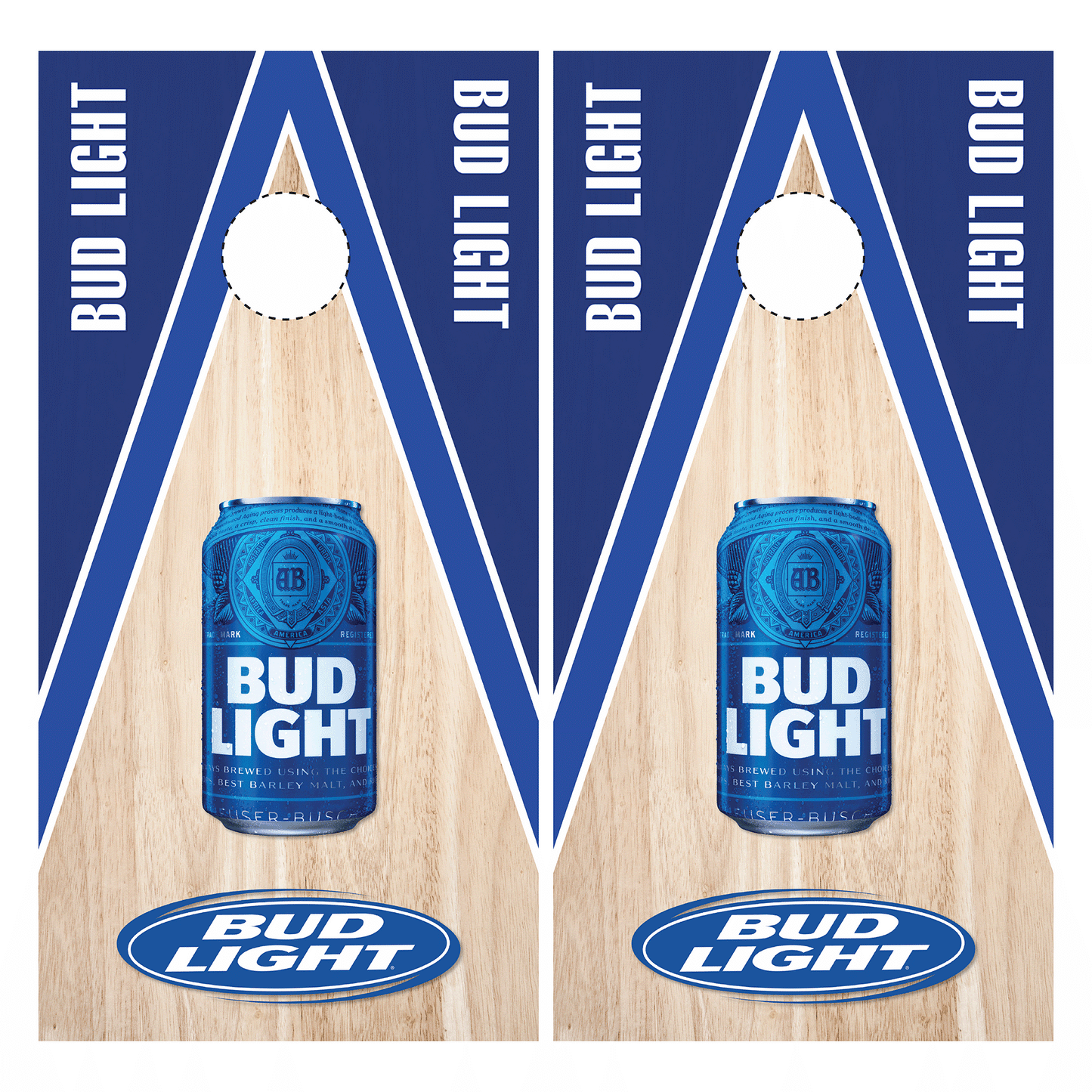 Bud Light Cornhole Wraps
