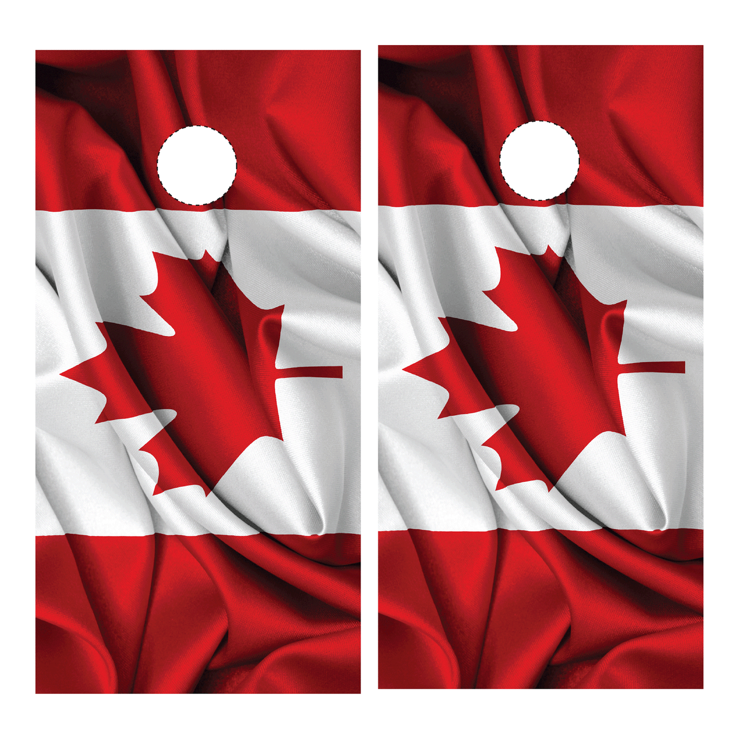 Canadian Flag Cornhole Wrap