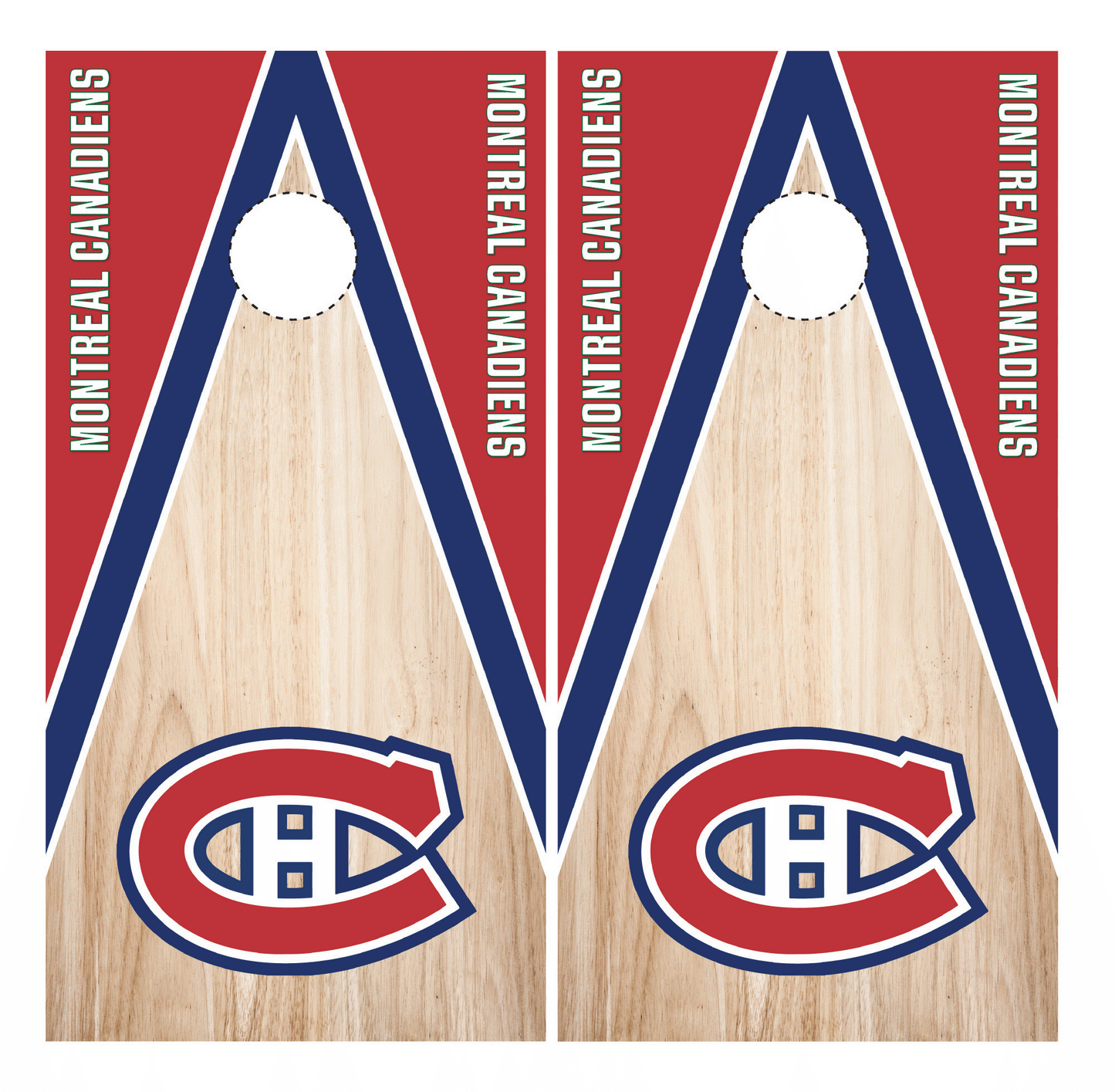 Montreal Canadiens Cornhole Wrap