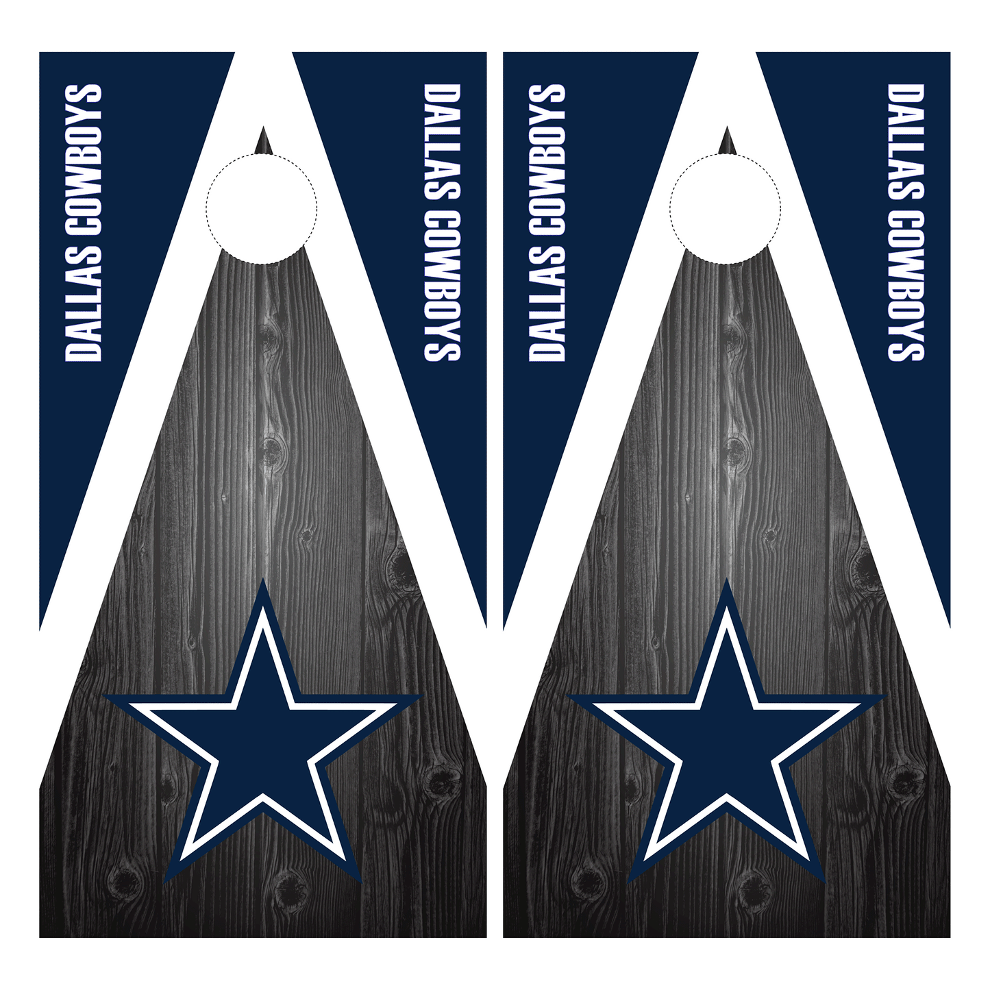 Dallas Cowboys Cornhole Wrap