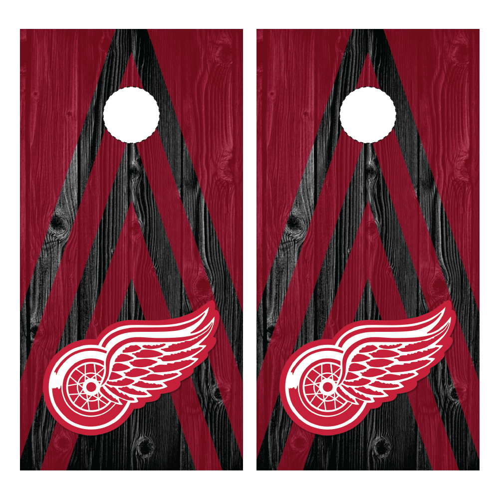 Detroit Red Wings Cornhole Wraps