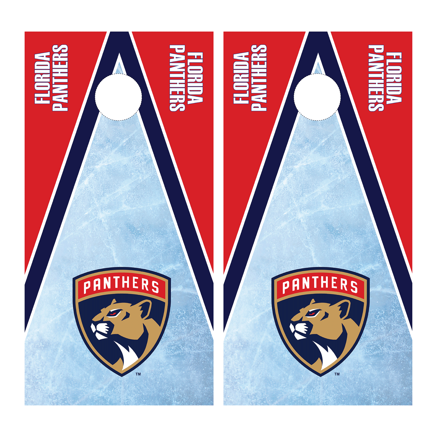 Florida Panthers Cornhole Wrap
