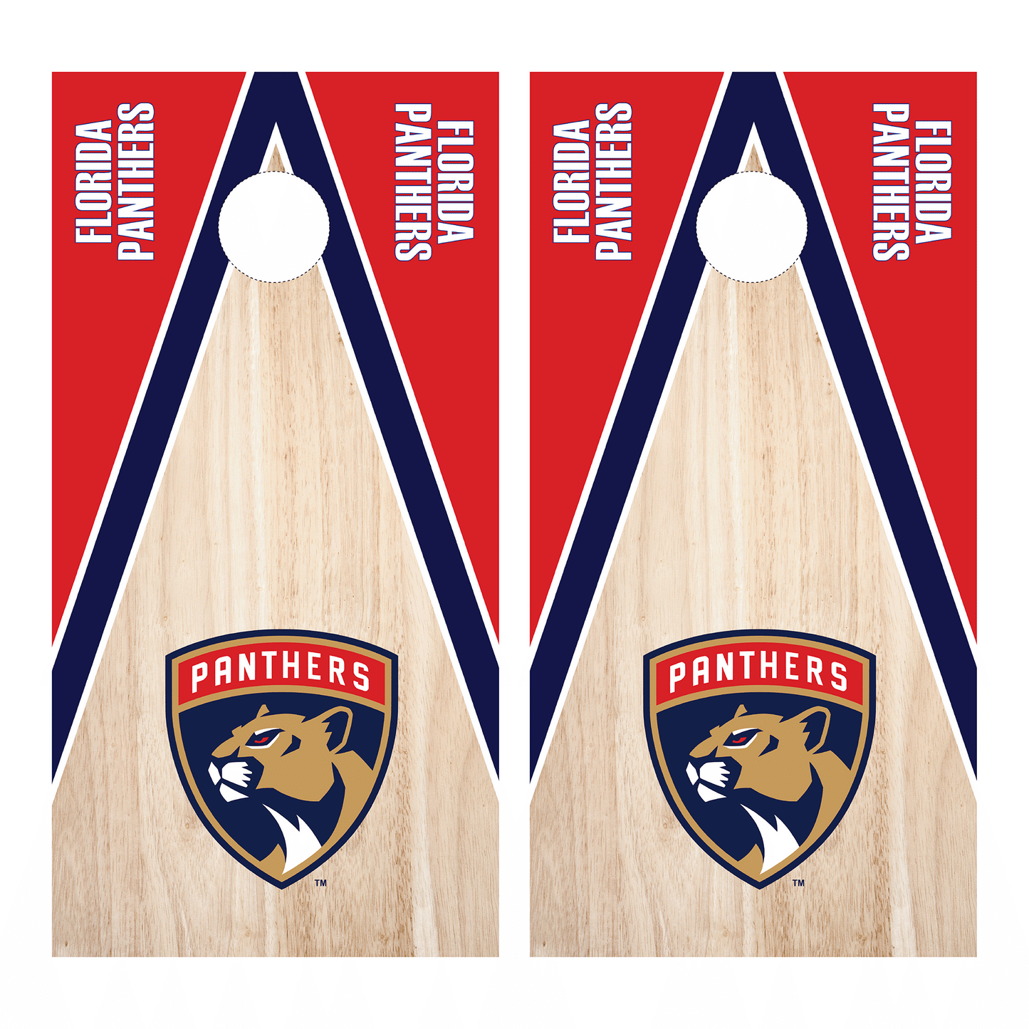 Florida Panthers Cornhole Wrap