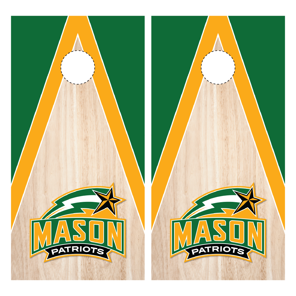 George Mason Patriots Cornhole Wraps