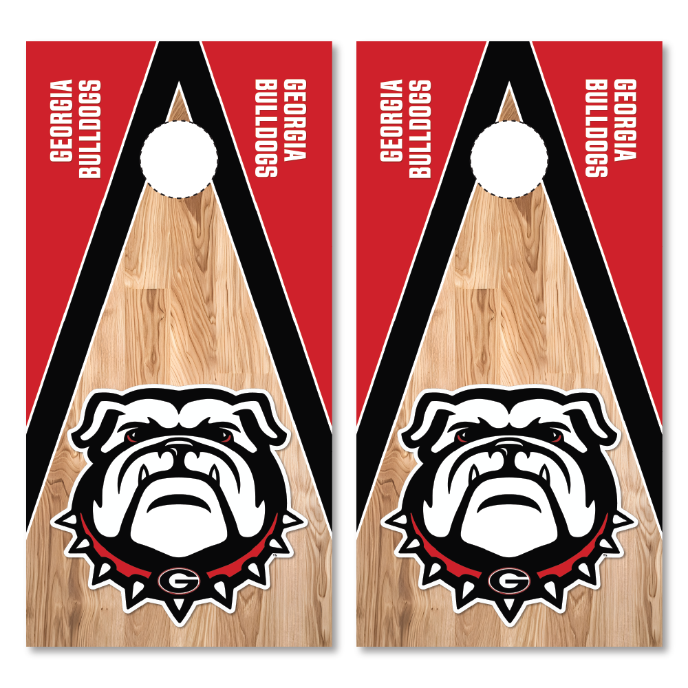 Georgia Bulldogs Cornhole Wraps
