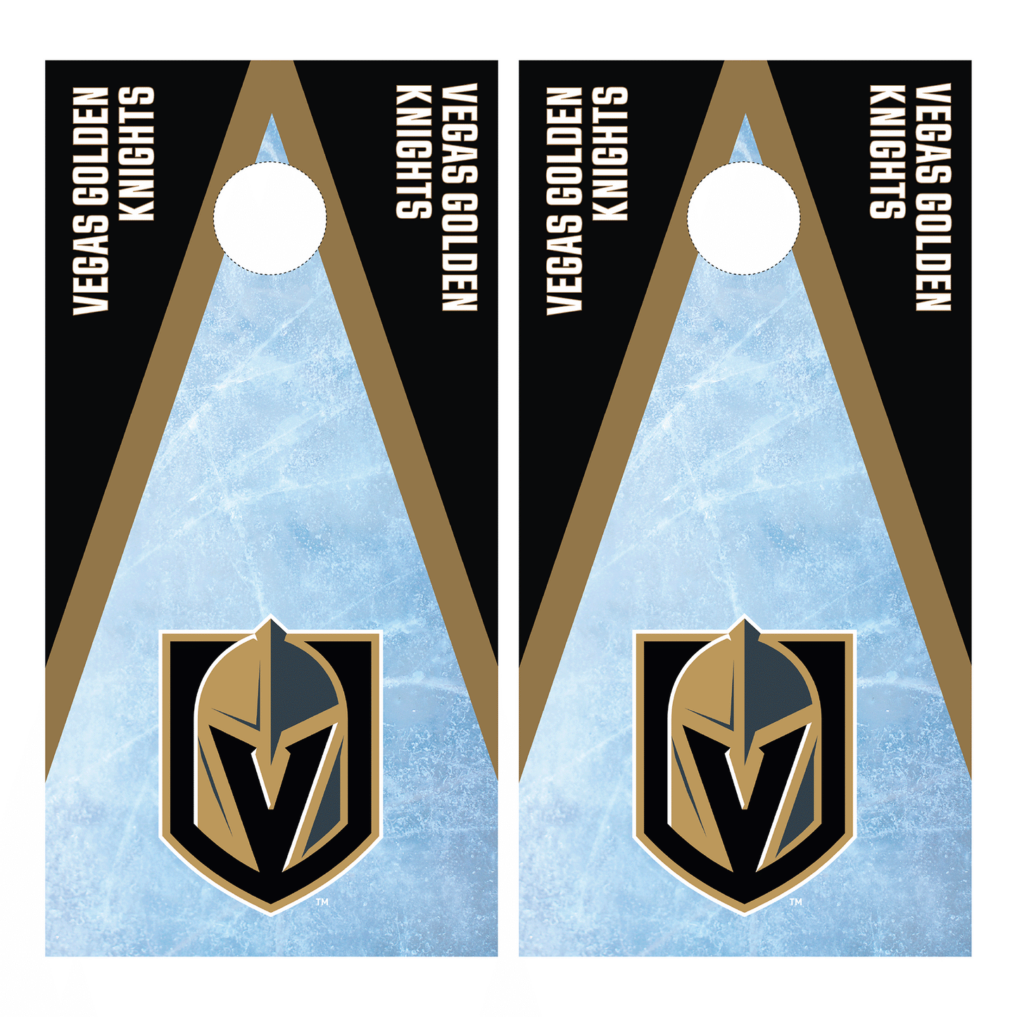 Las Vegas Golden Knights Cornhole Wrap