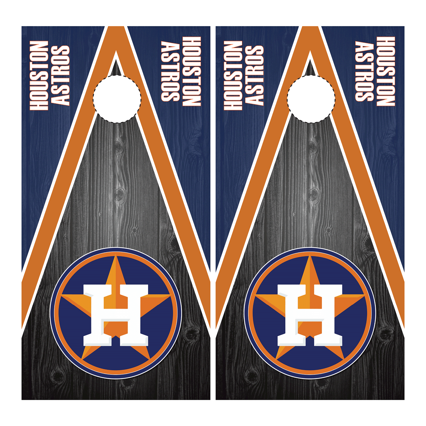 Houston Astros Cornhole Wrap