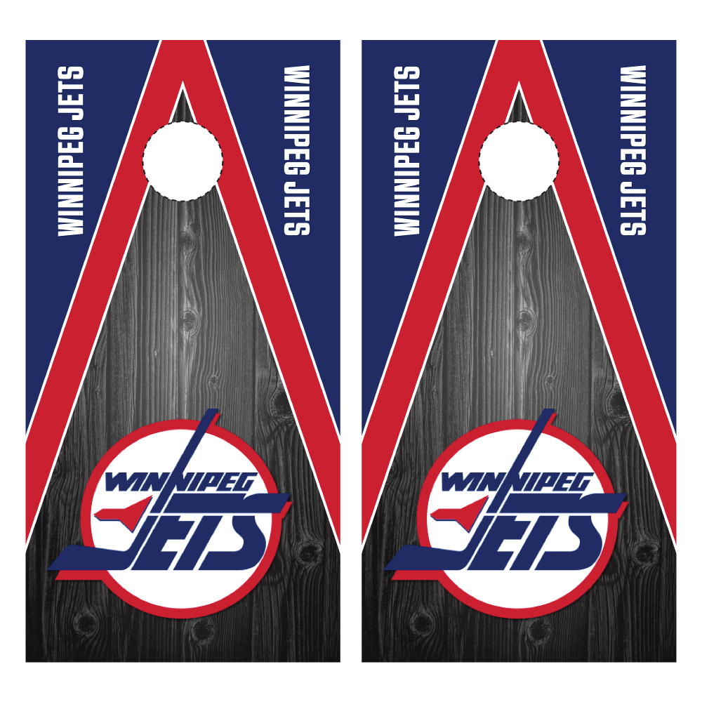 Winnipeg Jets Logo Cornhole