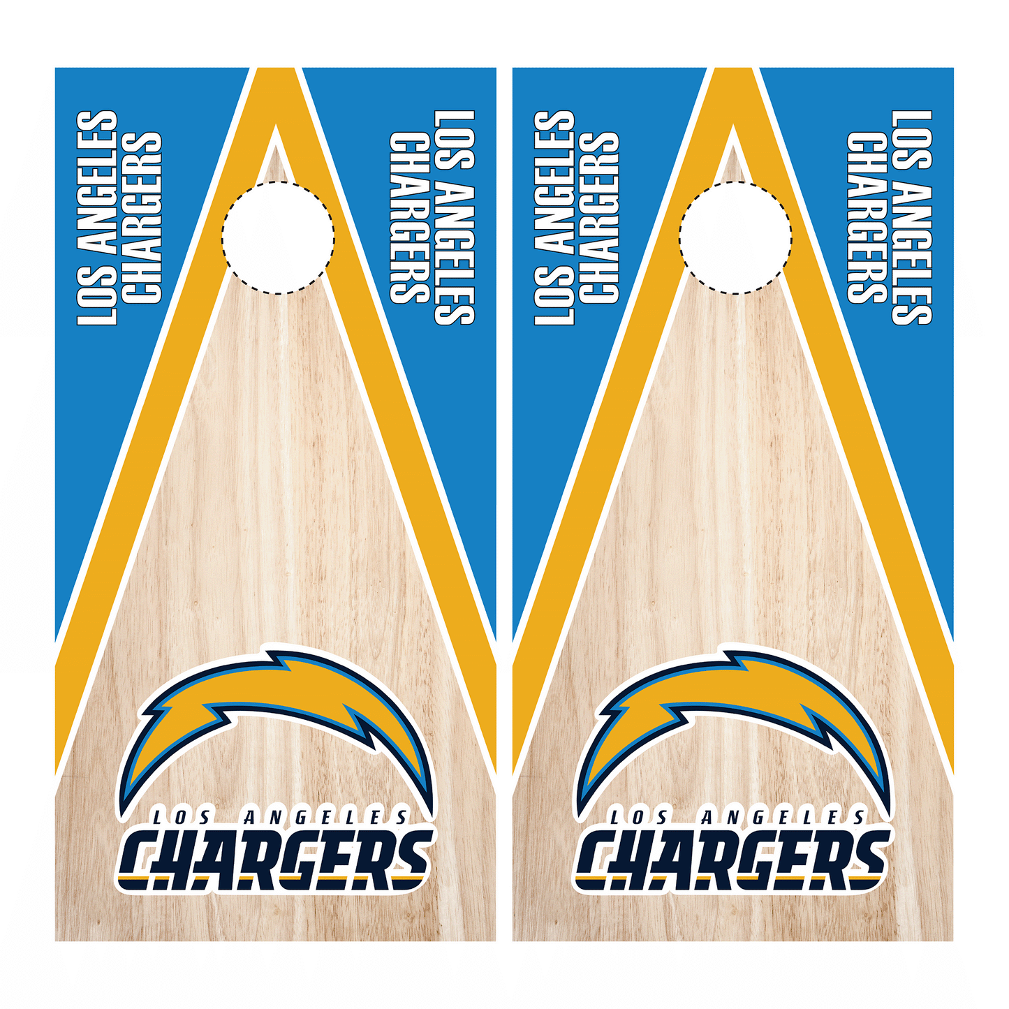 LA Chargers Cornhole