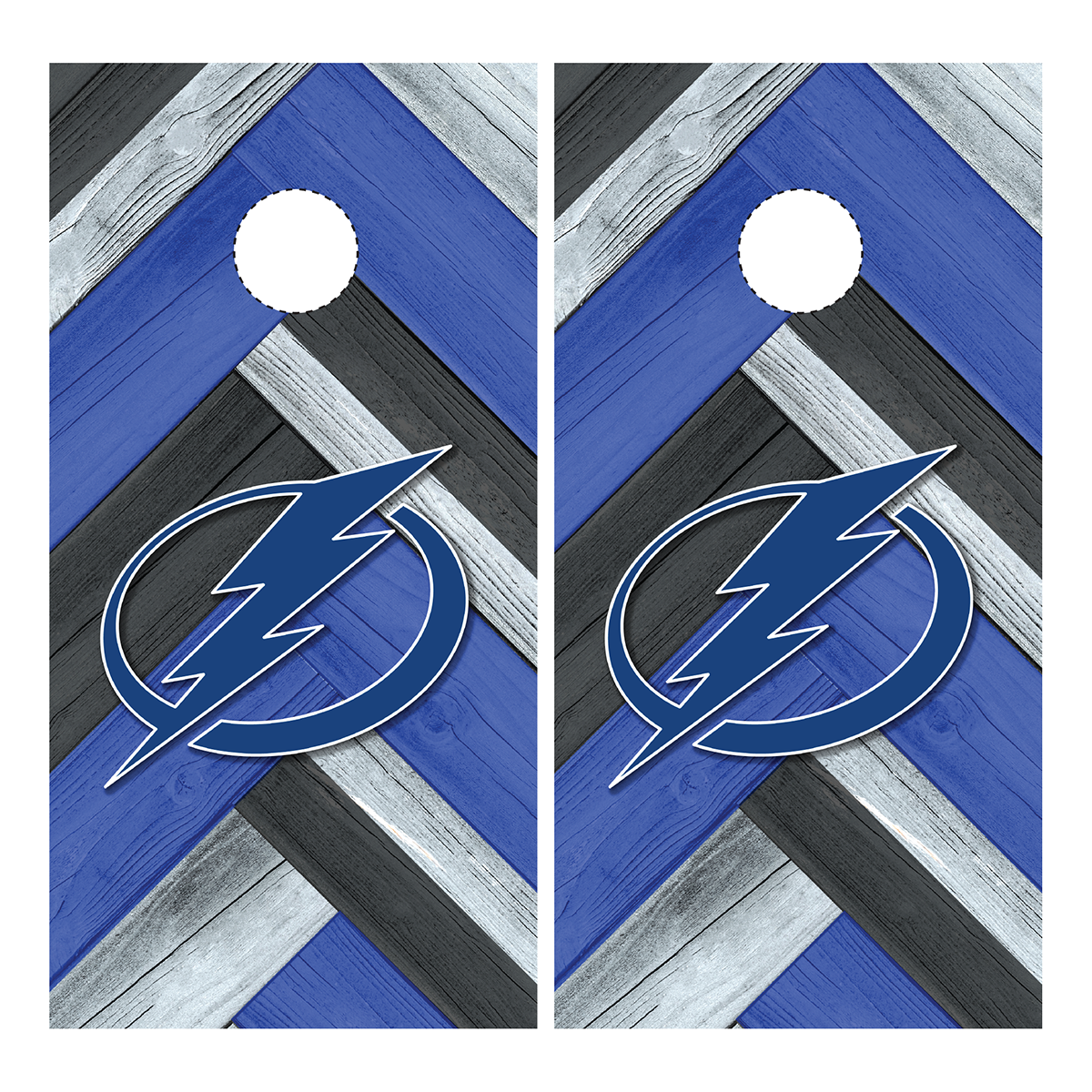 Tampa Bay Lightning Cornhole Wraps