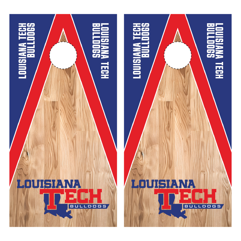 Louisiana Tech Bulldogs Cornhole Wraps