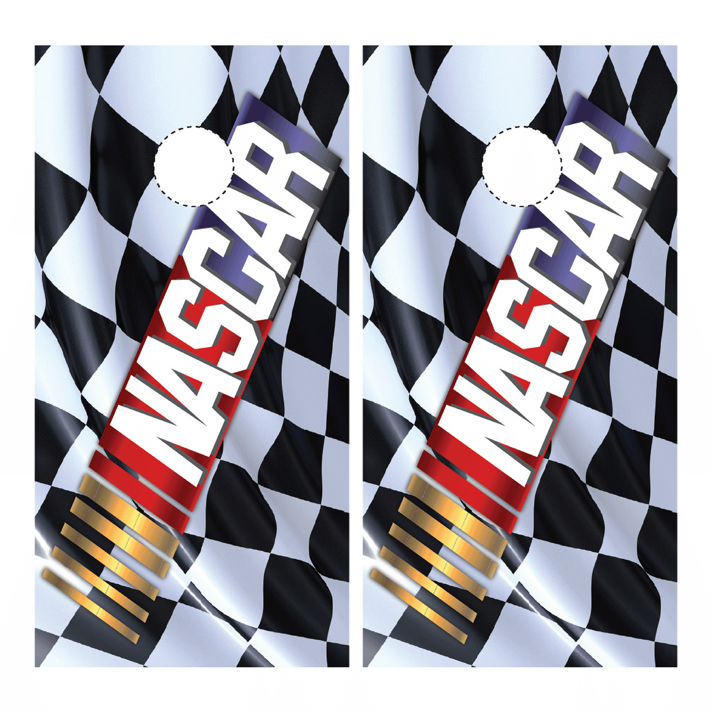 Nascar Cornhole Wrap