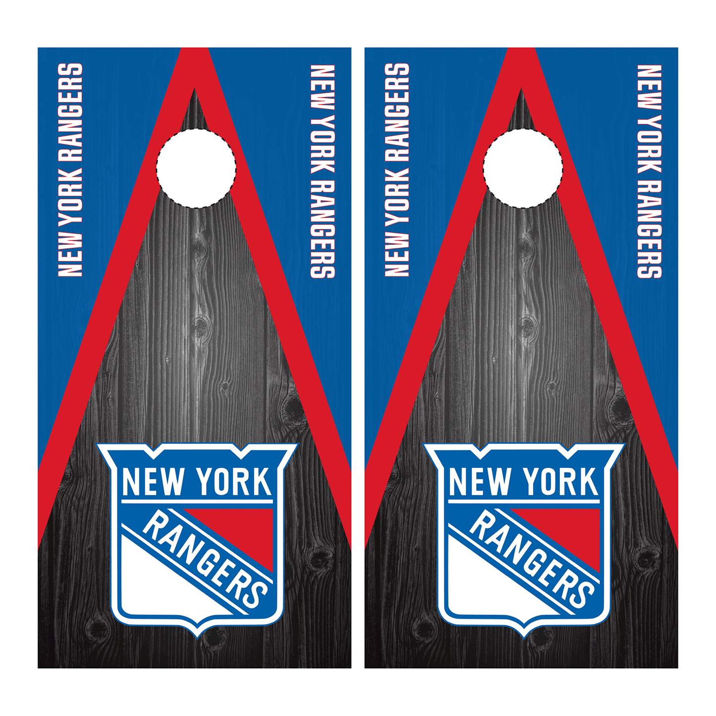 New York Rangers Cornhole Wraps