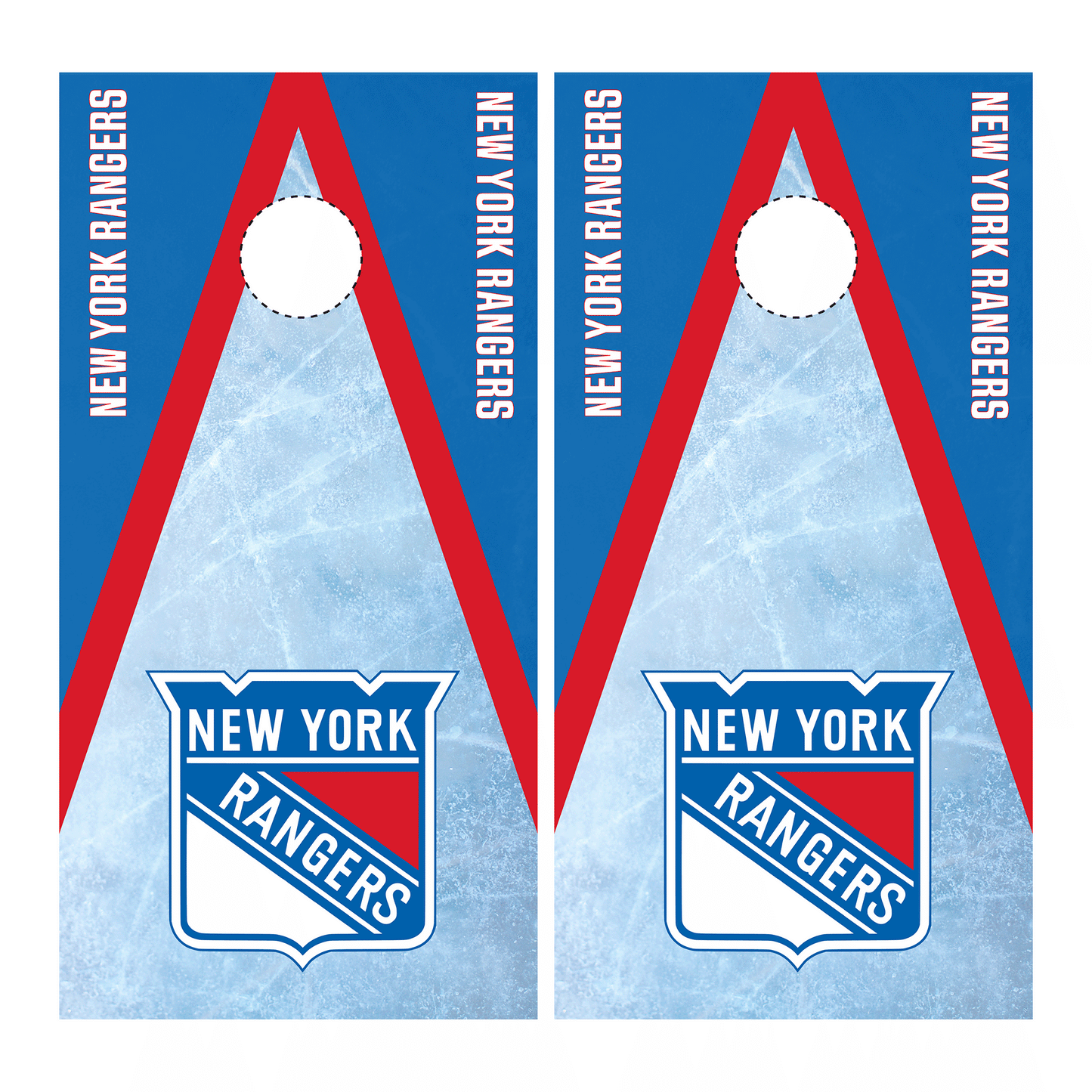 New York Rangers Cornhole Wraps