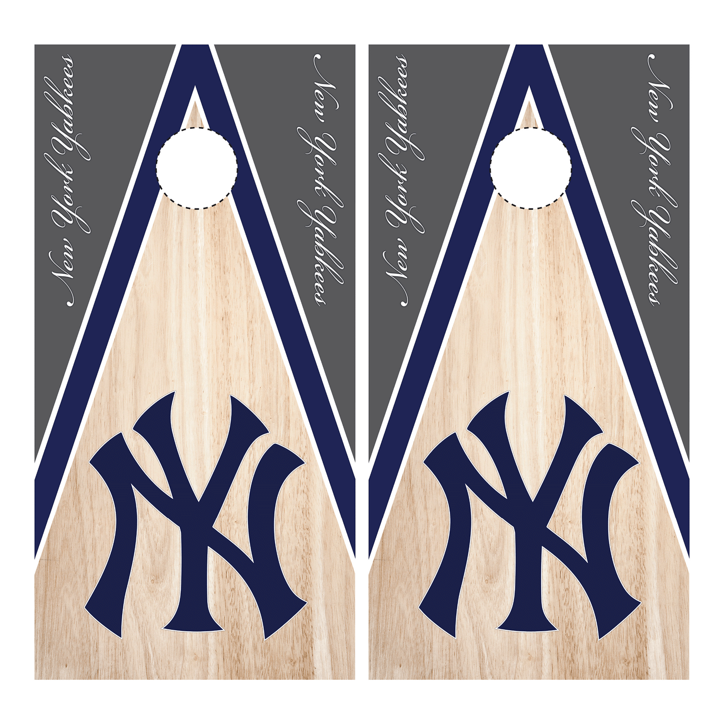New York Yankees Cornhole Wrap