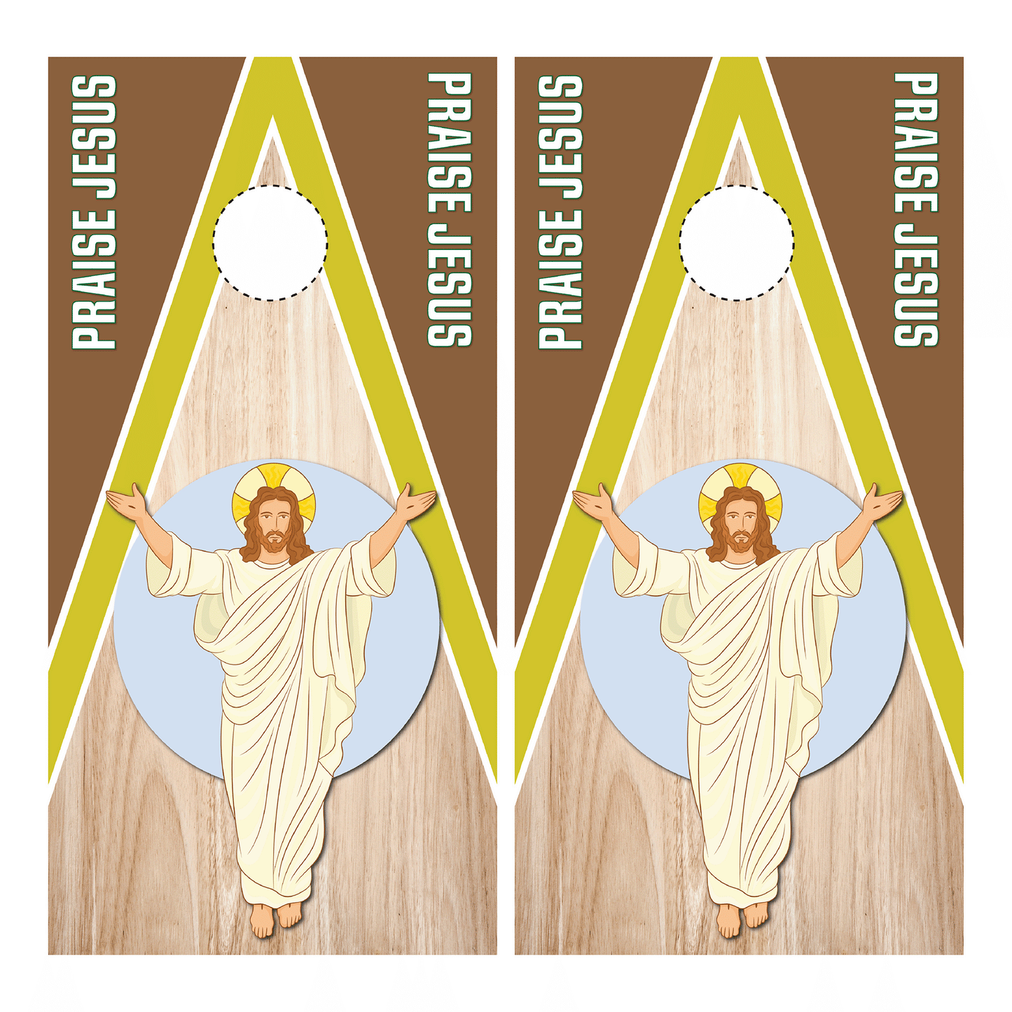Christian Jesus Cornhole