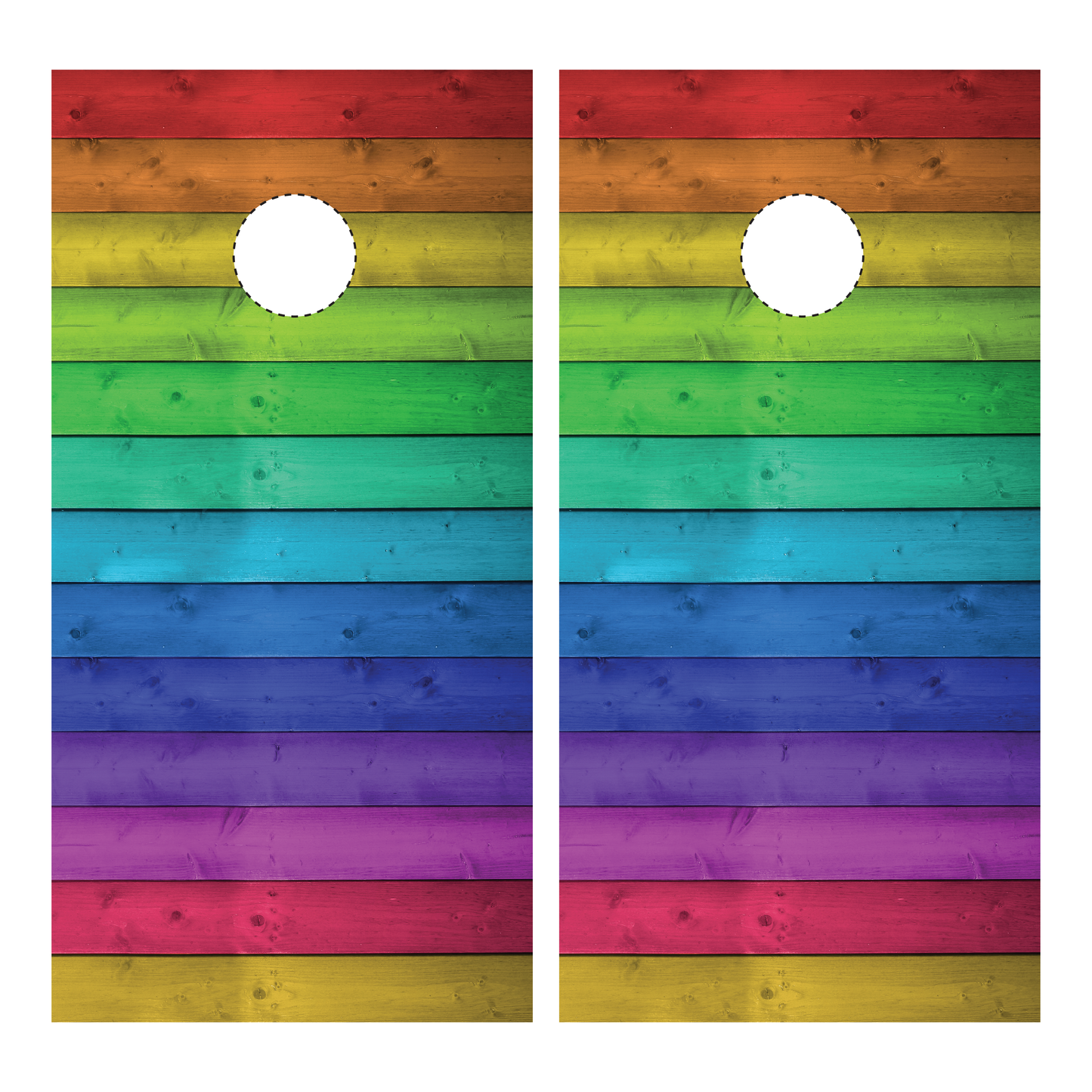 Gay Pride Cornhole Wrap