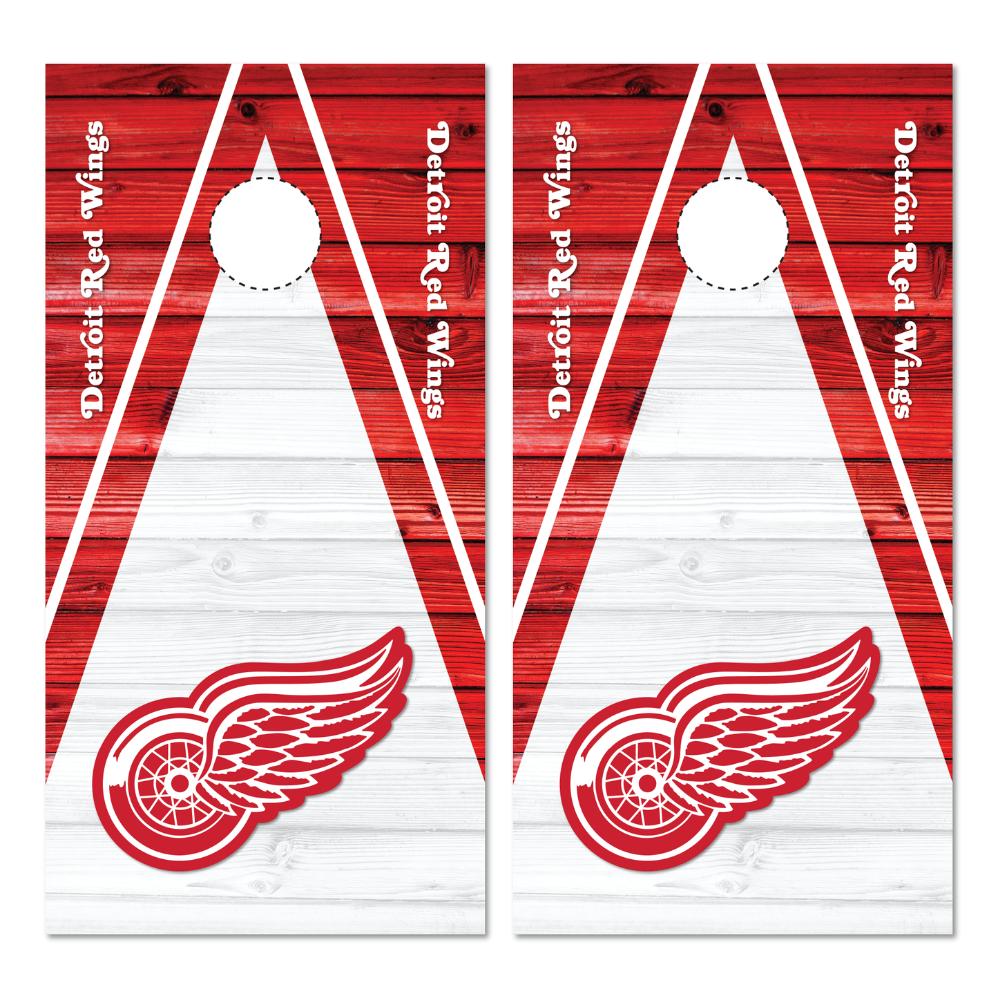 Detroit Red Wings Cornhole Wraps