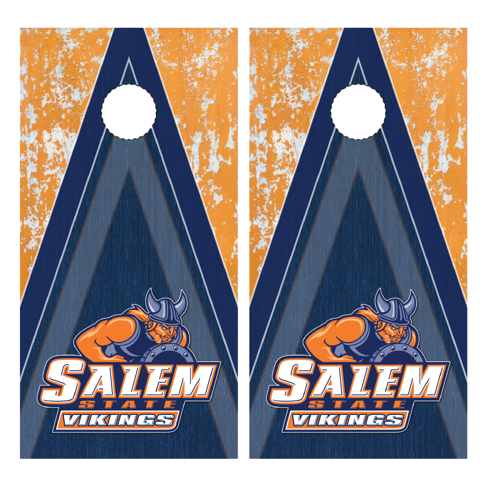 Salem State Vikings Cornhole Wraps