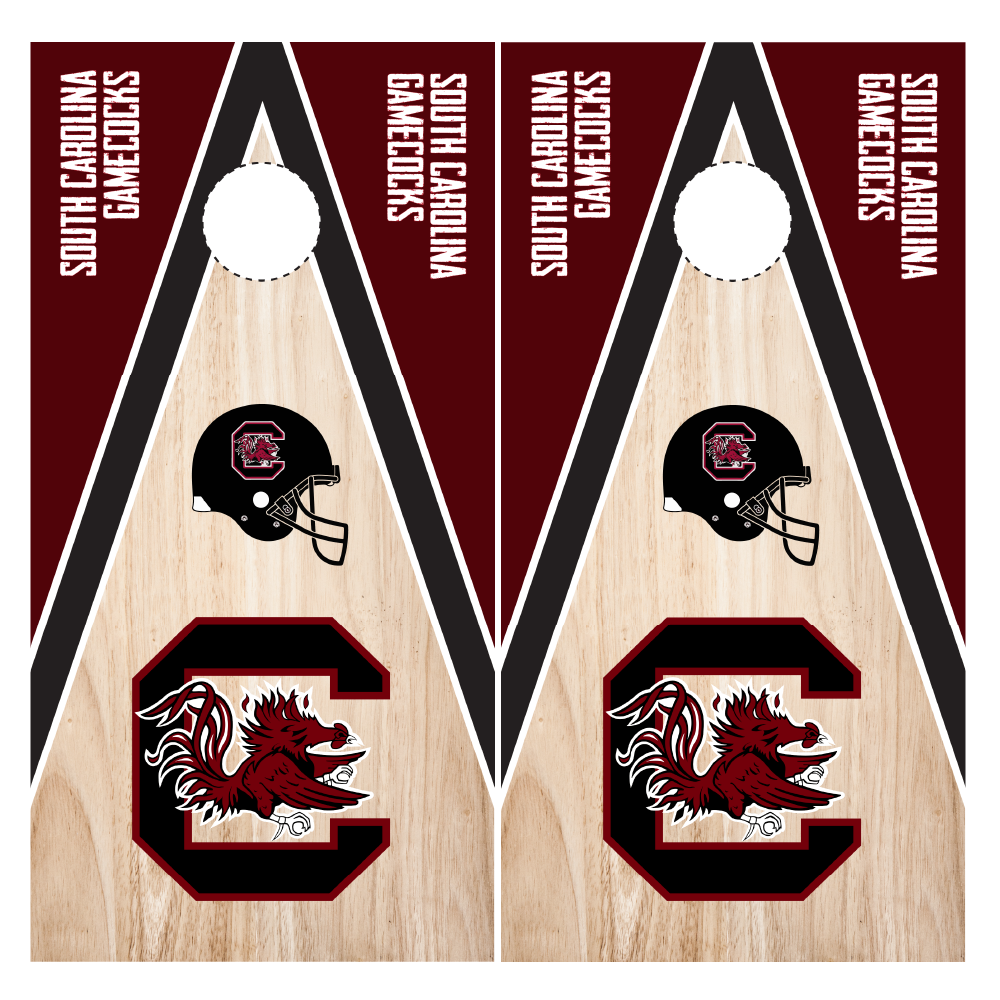 University of South Carolina Gamecocks Cornhole Wraps