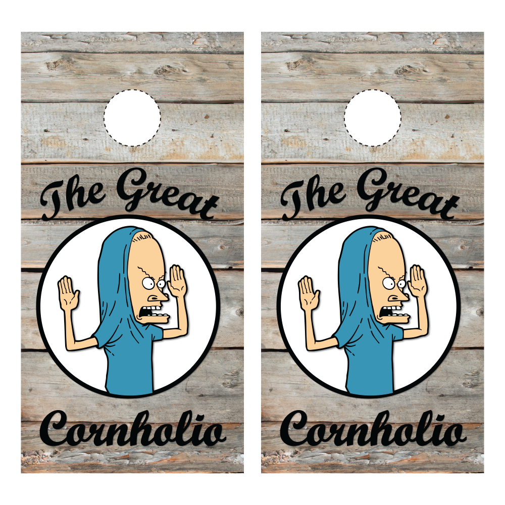 Cornholio Cornhole Wraps