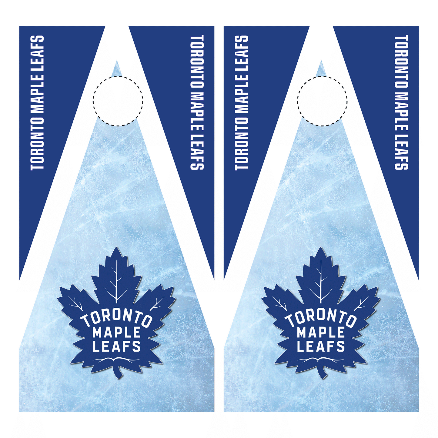 Toronto Maple Leafs Cornhole Wrap