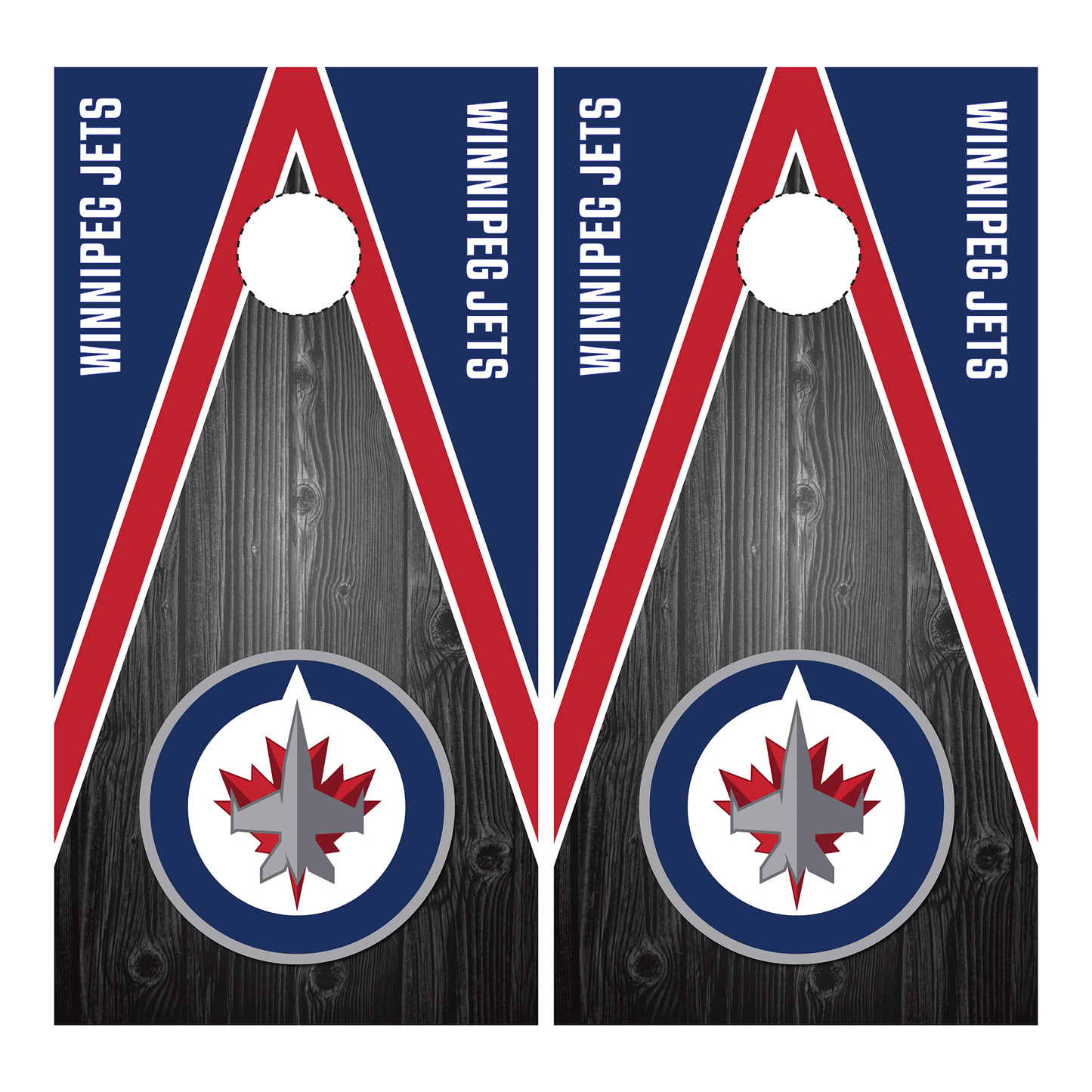 Winnipeg Jets Cornhole Wrap