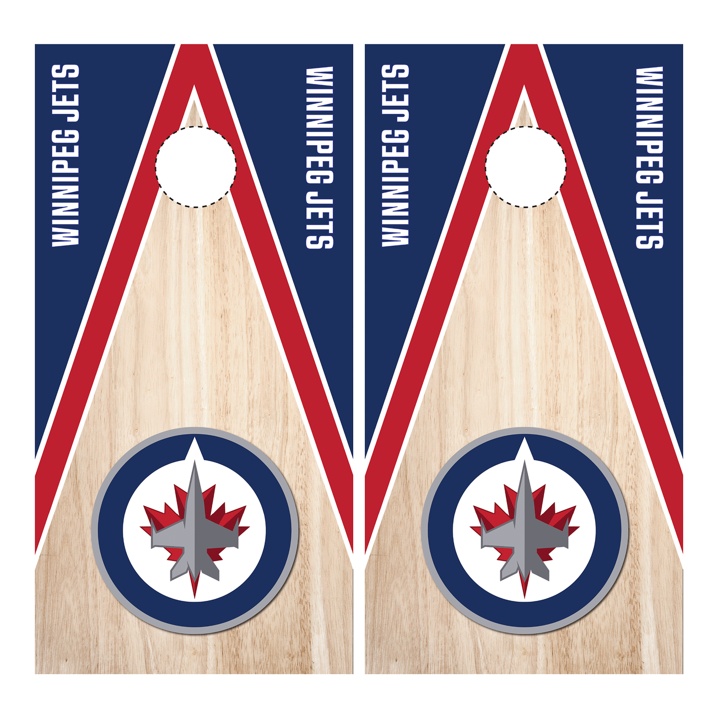 Winnipeg Jets Cornhole Wrap