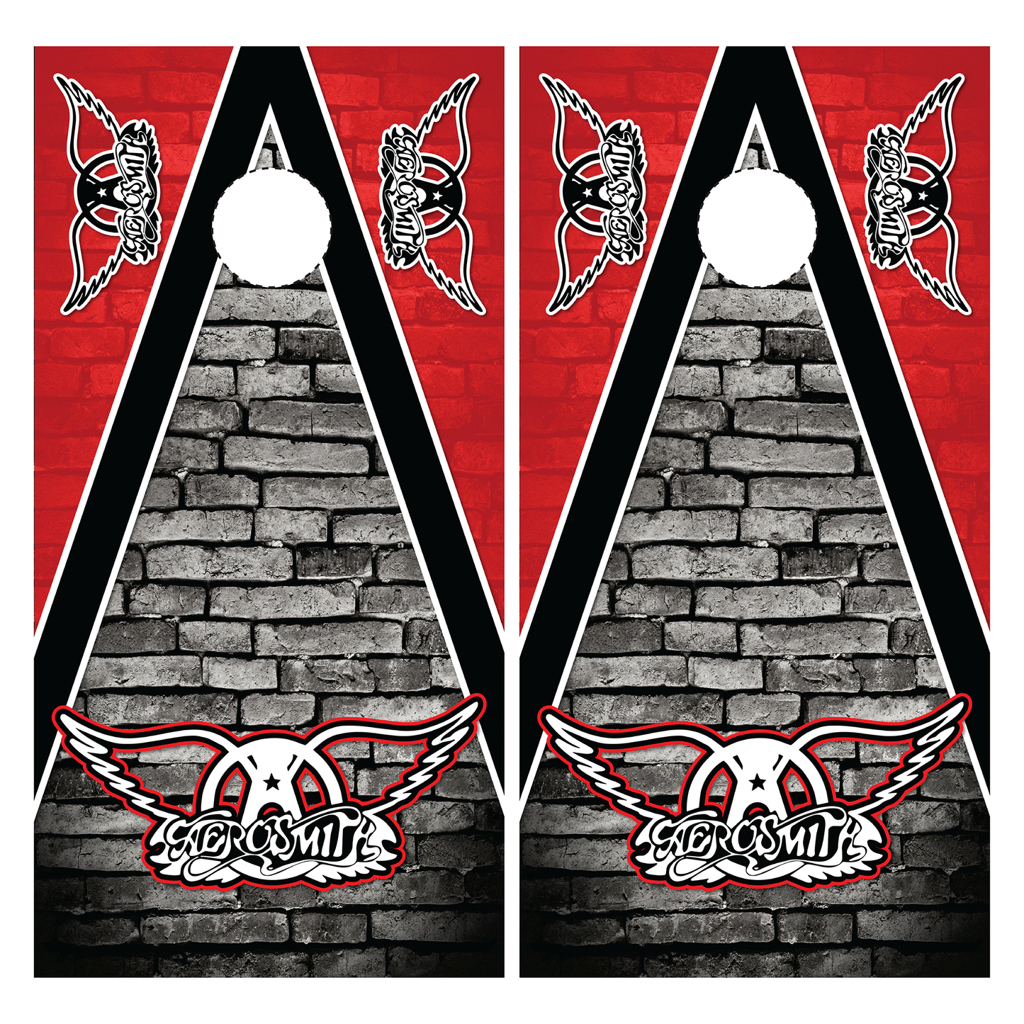 Aerosmith Cornhole Wrap
