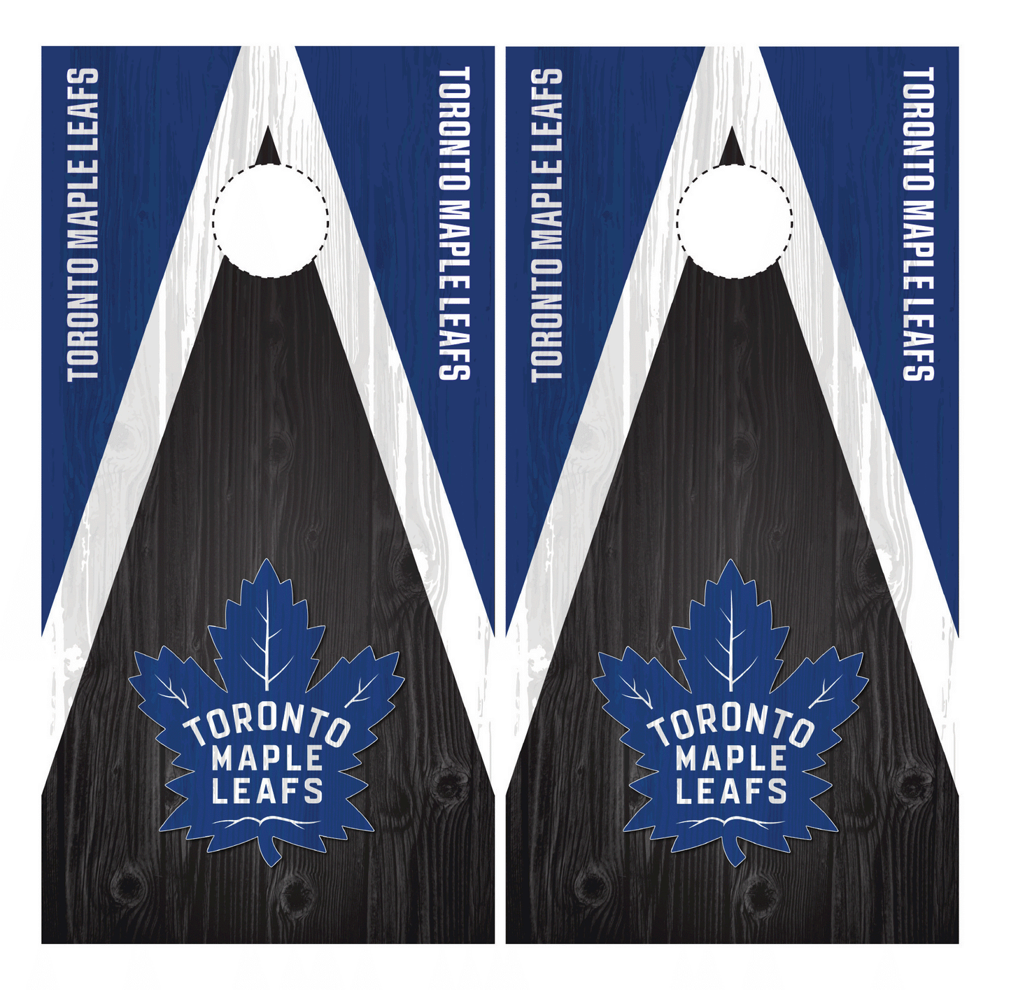 Toronto Maple Leafs Cornhole Wraps