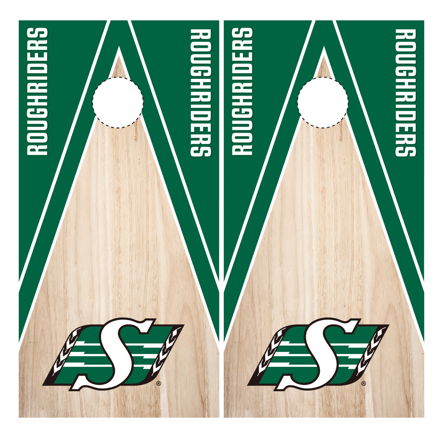 Saskatchewan Rough Riders Cornhole Wraps