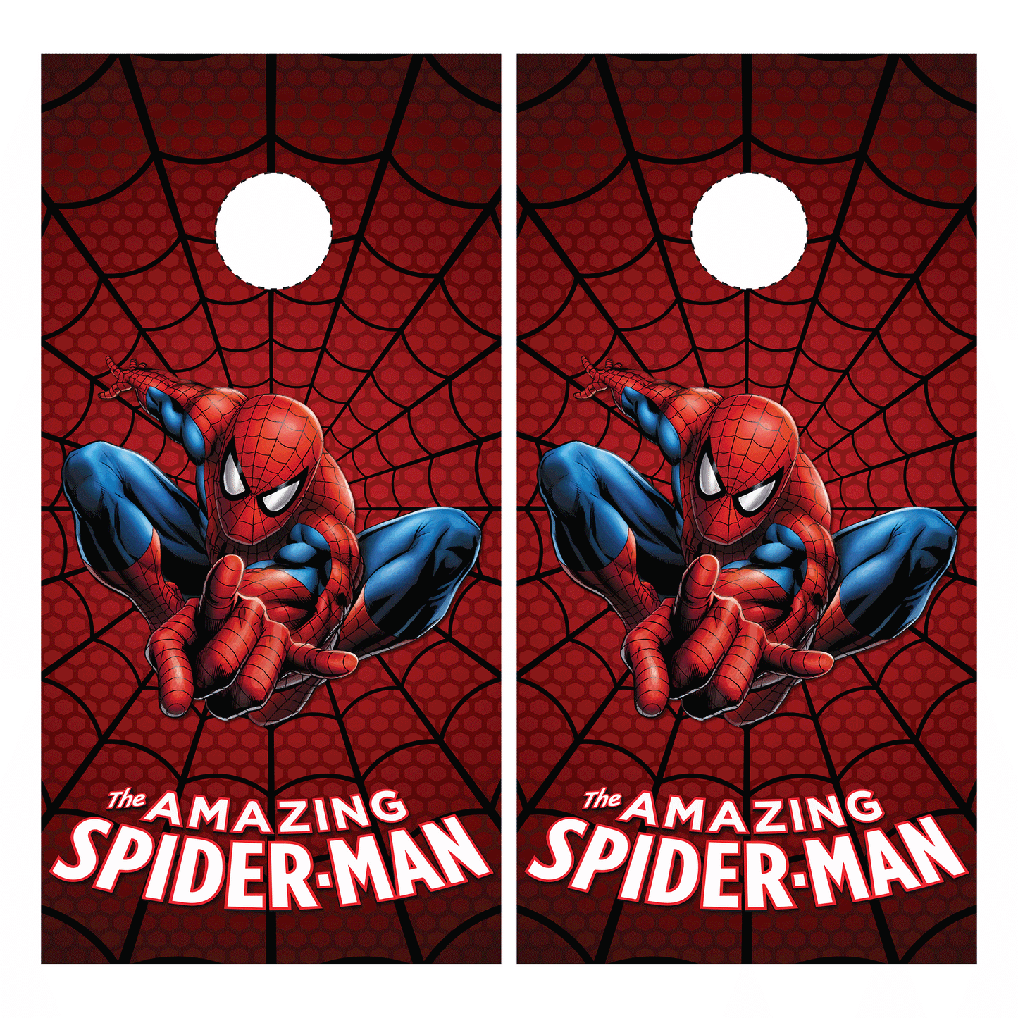 Spiderman Cornhole Wrap