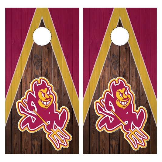 Arizona State Sun Devils Cornhole Wraps