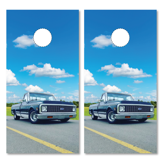 Chevrolet Cornhole Wraps, Chevy Truck Cornhole