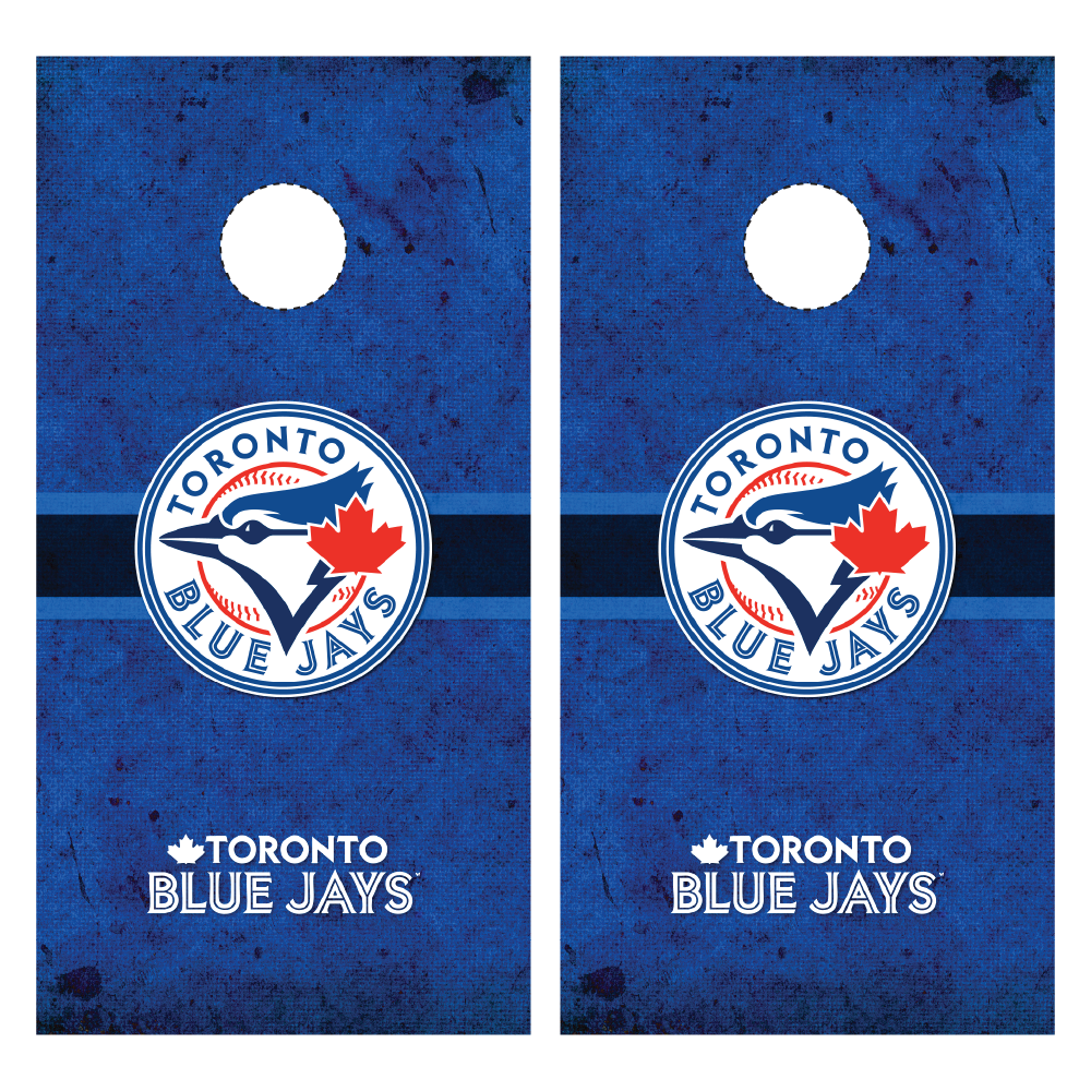 Toronto Blue Jays Cornhole Wraps