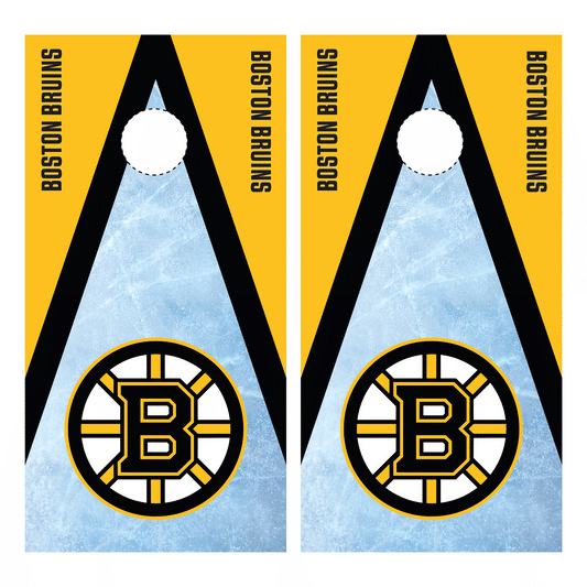 Boston Bruins Cornhole Wraps