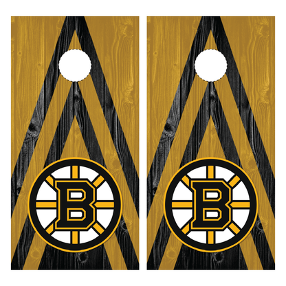Boston Bruins Cornhole Wraps
