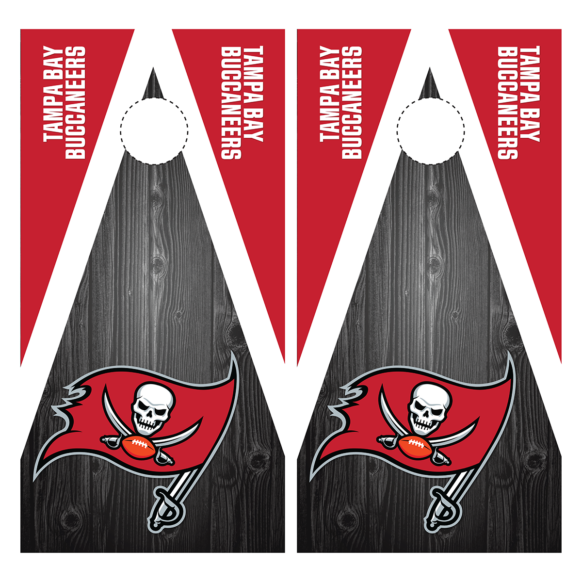 Tampa Bay Buccaneers Cornhole Wrap