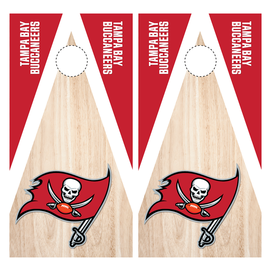 Tampa Bay Buccaneers Cornhole Wrap