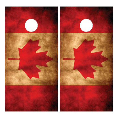 Canadian Flag Cornhole