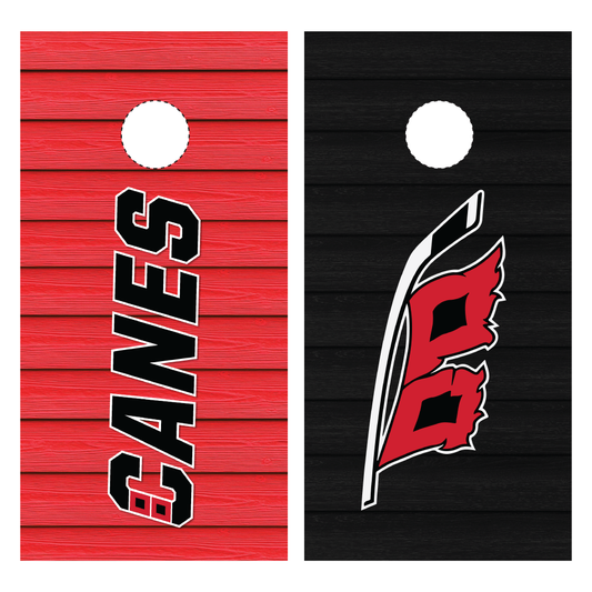 Carolina Hurricanes Cornhole Wrap