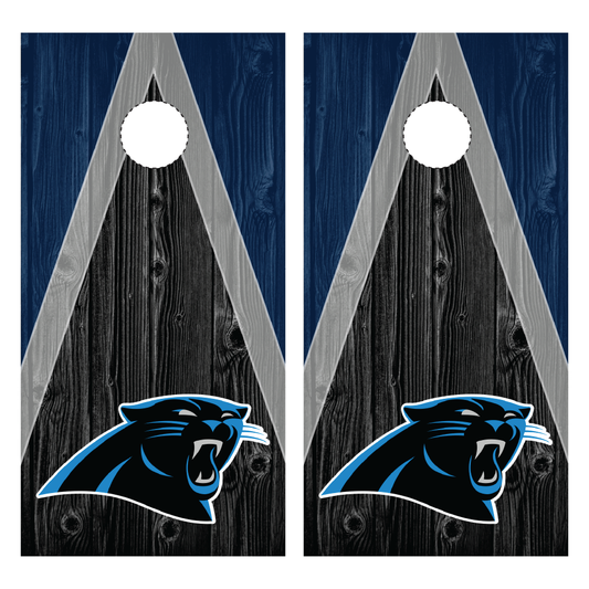 Carolina Panthers Cornhole Wraps