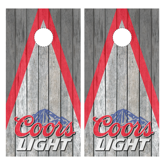 Coors Light Cornhole Wrap