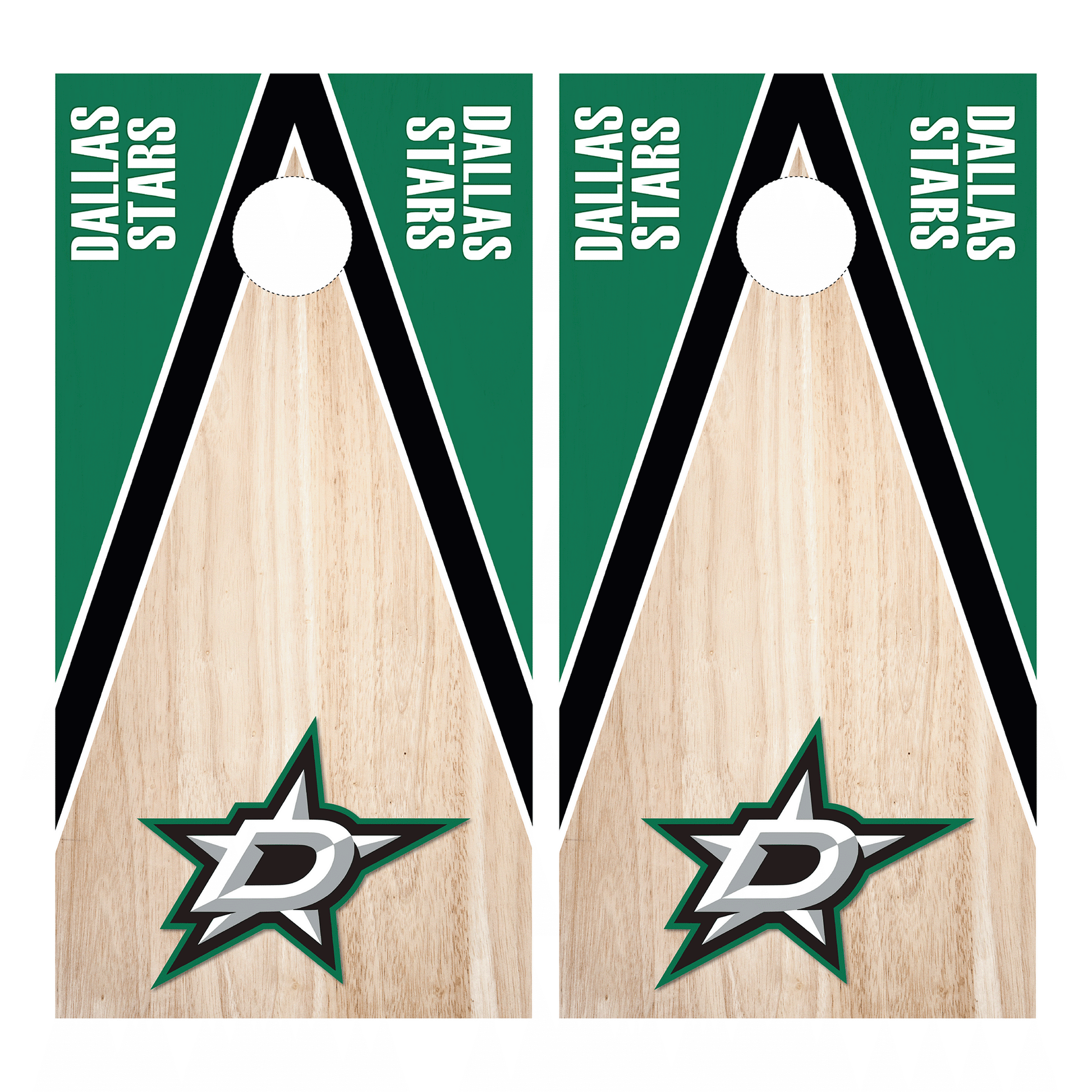 Dallas Stars Cornhole Wrap