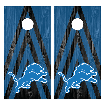 Detroit Lions Cornhole Wraps