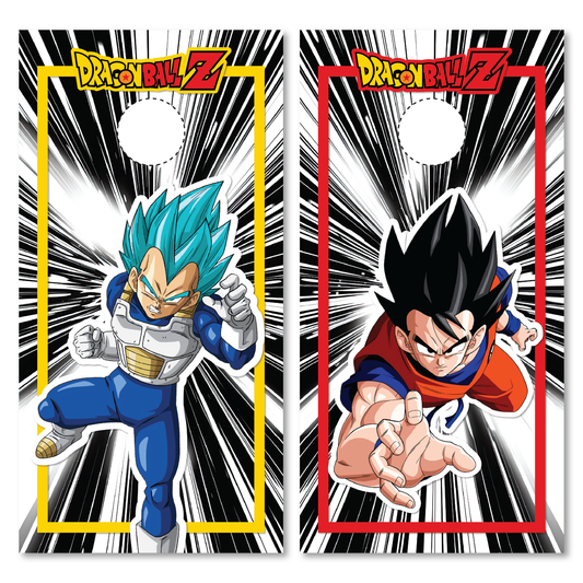 Dragon Ball Z Cornhole Wraps