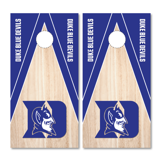Duke Blue Devils Cornhole Wraps